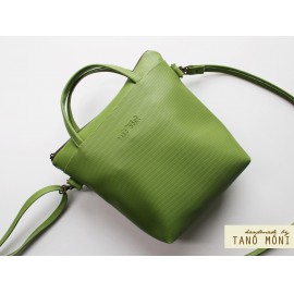 LILI BAG táska zöld mintás (új)
